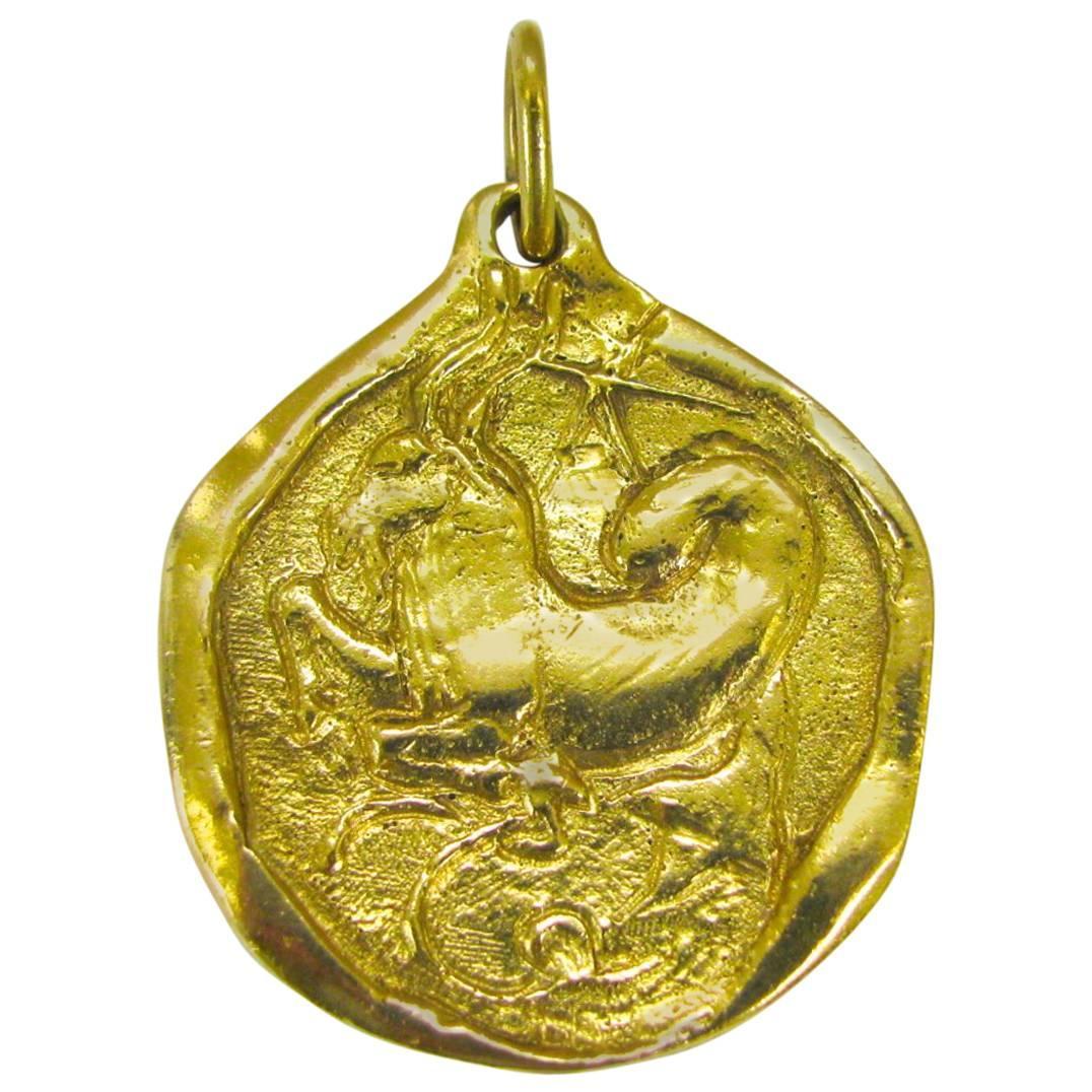 cartier capricorn pendant