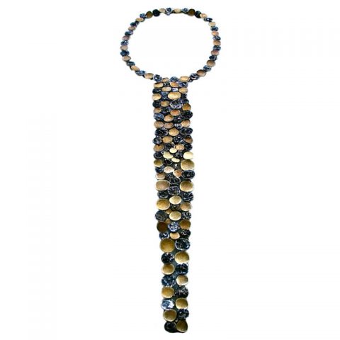18k and Sterling Neck-Brac by Vasco for Marshall Fields c1970