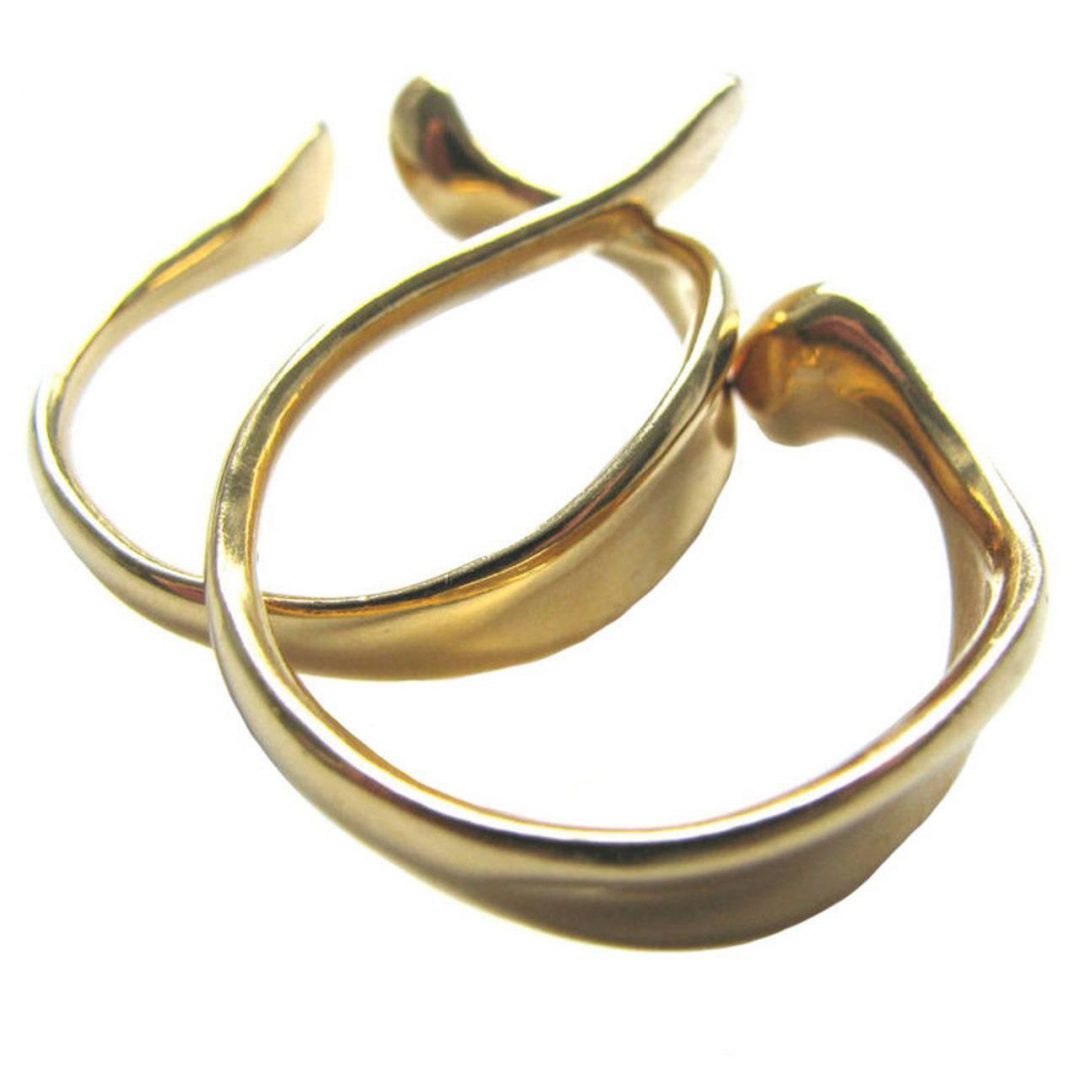 1970s Elsa Peretti for Tiffany and Co. Gold Earcuffs