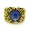 A Sapphire and Gold Ring - Image 5