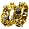 Arthur King Diamond Gold Earrings