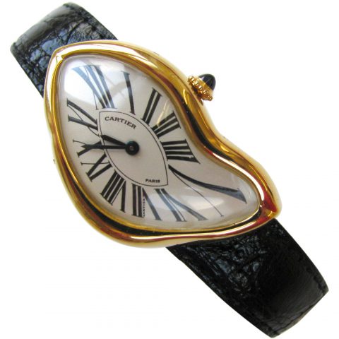Cartier Rare Limited Edition "Crash" Watch 1991