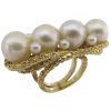 Pearl and Gold Ring circa 1960 - Image 4