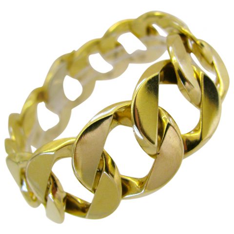 Verdura Gold Curblink Bracelet