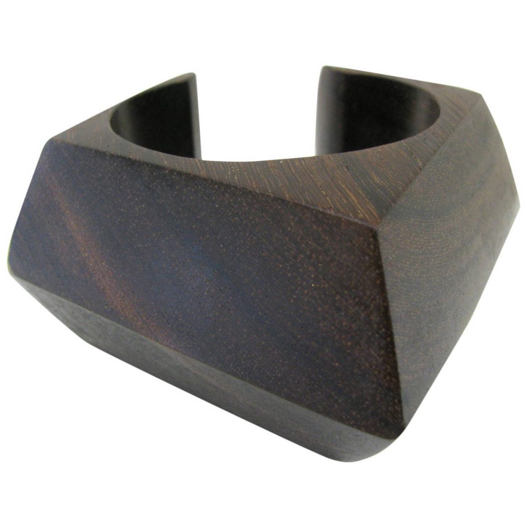 Catherine Noll Carved Wood Bracelet - Image 7