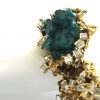 A Brutalist Emerald and Diamond Bracelet, c1970 - Image 4