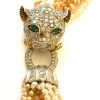 A Diamond, Colored Diamond and Pearl Torsade by Trio - Image 4