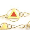 A Gold and Enameled Necklace by Cartier, 1970 - Image 3