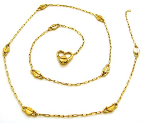 ALDO CIPULLO Gold Long Chain c1970