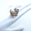ARTHUR KING, 18k Gold, Pearl and Sapphire Ring, circa 1970 - Image 5