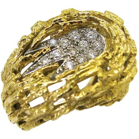 Andrew Grima Diamond Ring 1967