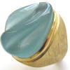 BURLE MARX, A Gold and Aquamarine Ring c1970 - Image 5