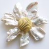 CHRISTOPHER WALLING, 18k Pearl Brooch - Image 2