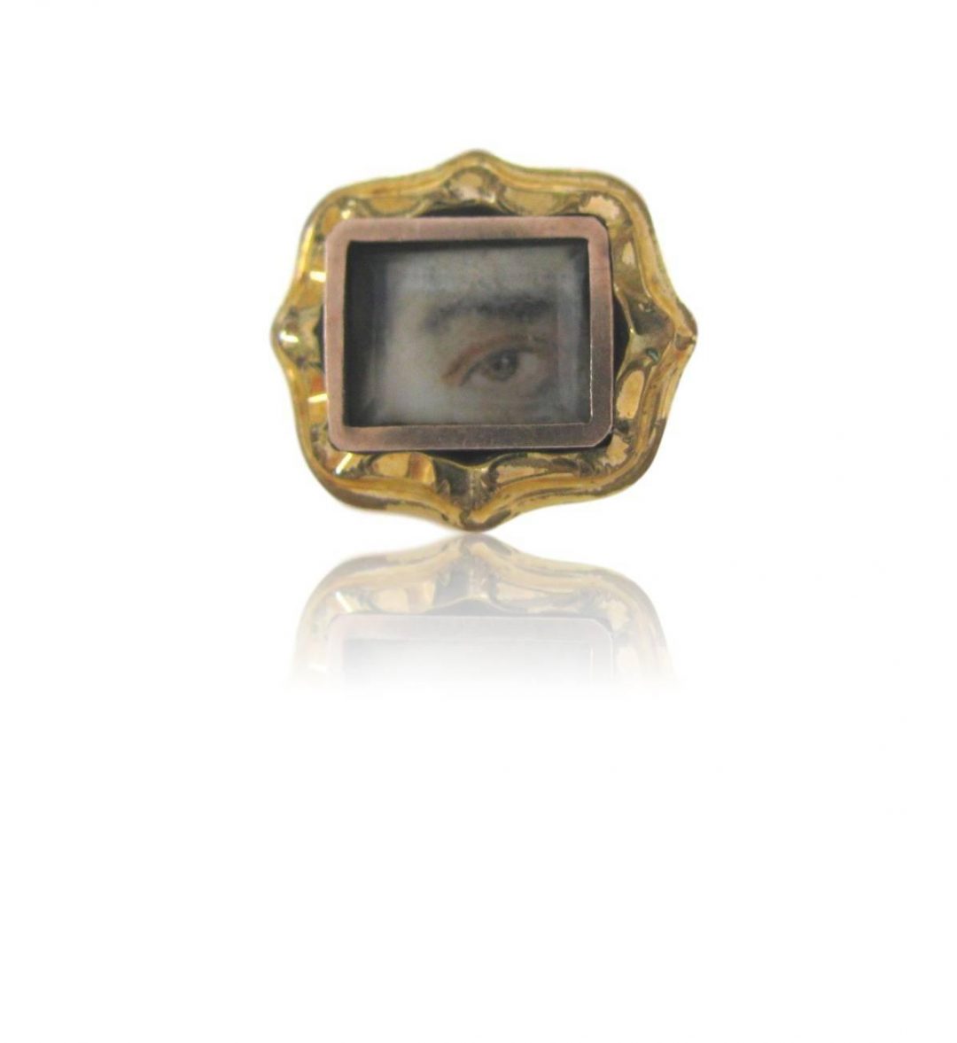 Diminutive Lovers Eye Pin 19th Century - Image 2