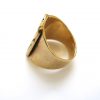 Ed Wiener Modernist Erotic Gold Ring for Oz Tin Man "Tiger" Haynes - Image 5