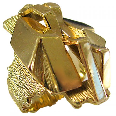 GUBELIN, A Gold Ring, c1970