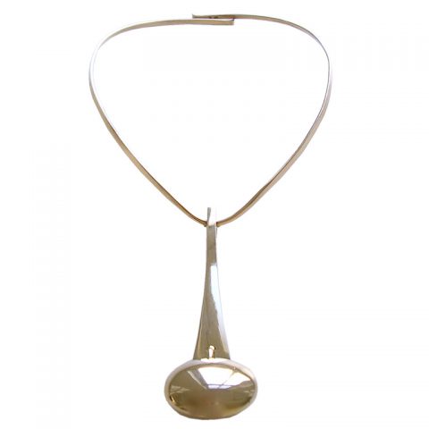 Gold Choker by OLEL Denmark