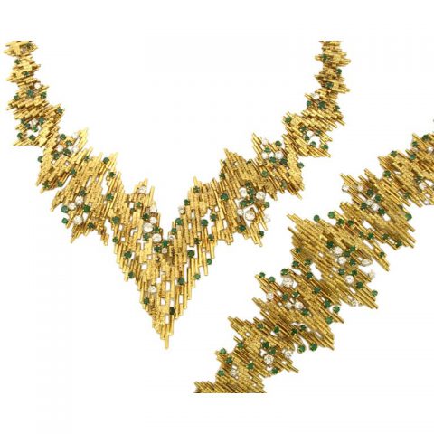 Gold, Diamond and Emerald Suite by George Weil