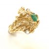 Gold, Emerald and Diamond Ring by Nathan Cabot - Image 4