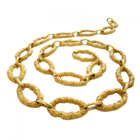 Gold Necklace/Bracelet by Henry Dunay c1960