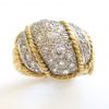 Gold and Diamond Ring Signed - Image 4
