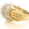 Gold and Diamond Ring Signed - Image 6