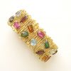 Gold and Multi-colored Stone Bracelet by H. Stern - Image 3