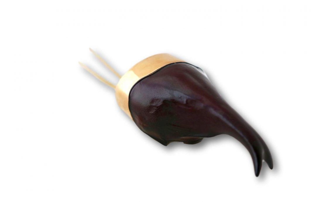 Gold Rhinoceros Beetle Necklace - Image 3