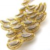 H. STERN 1970's White and Yellow Gold Pendant and Ear Clips - Image 3