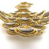H. STERN 1970's White and Yellow Gold Pendant and Ear Clips - Image 4