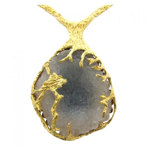 H. STERN Agate Gold Necklace
