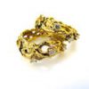 Arthur King Diamond Gold Earrings - Image 2