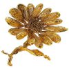 Chaumet Gold Sunflower Brooch - Image 3