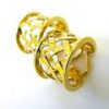 Verdura Gold "Crisscross" Ear Clips - Image 3