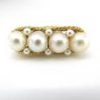 Pearl and Gold Ring circa 1960 - Image 5