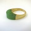 Cartier Nephrite and Gold Ring - Image 2