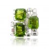 Barbara Anton Modernist Peridot and Diamond Cocktail Ring - Image 4