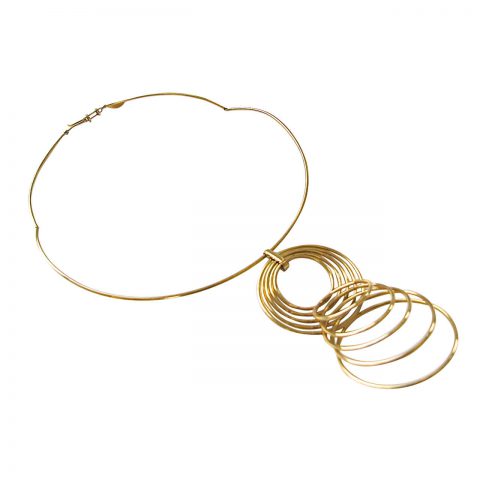 Yaacov Agam Gold Kinetic Necklace