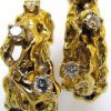 Arthur King Diamond Gold Earrings - Image 3