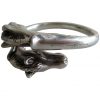 Sterling Horse Bangle Bracelet by Hermes