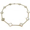 VAN CLEEF AND ARPELS, Mother of Pearl Vintage Alhambra Necklace - Image 2