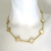 VAN CLEEF AND ARPELS, Mother of Pearl Vintage Alhambra Necklace - Image 3