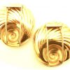 A Pair Of Gold Brooch Clips by Marcus and Co. c 1945 - Image 2