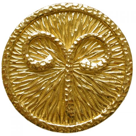 DAVID WEBB 1970's Gold Aries Pendant