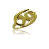 1970s Cartier Gold Zodiac Ring Cancer - Image 2