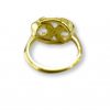1970s Cartier Gold Zodiac Ring Cancer - Image 5