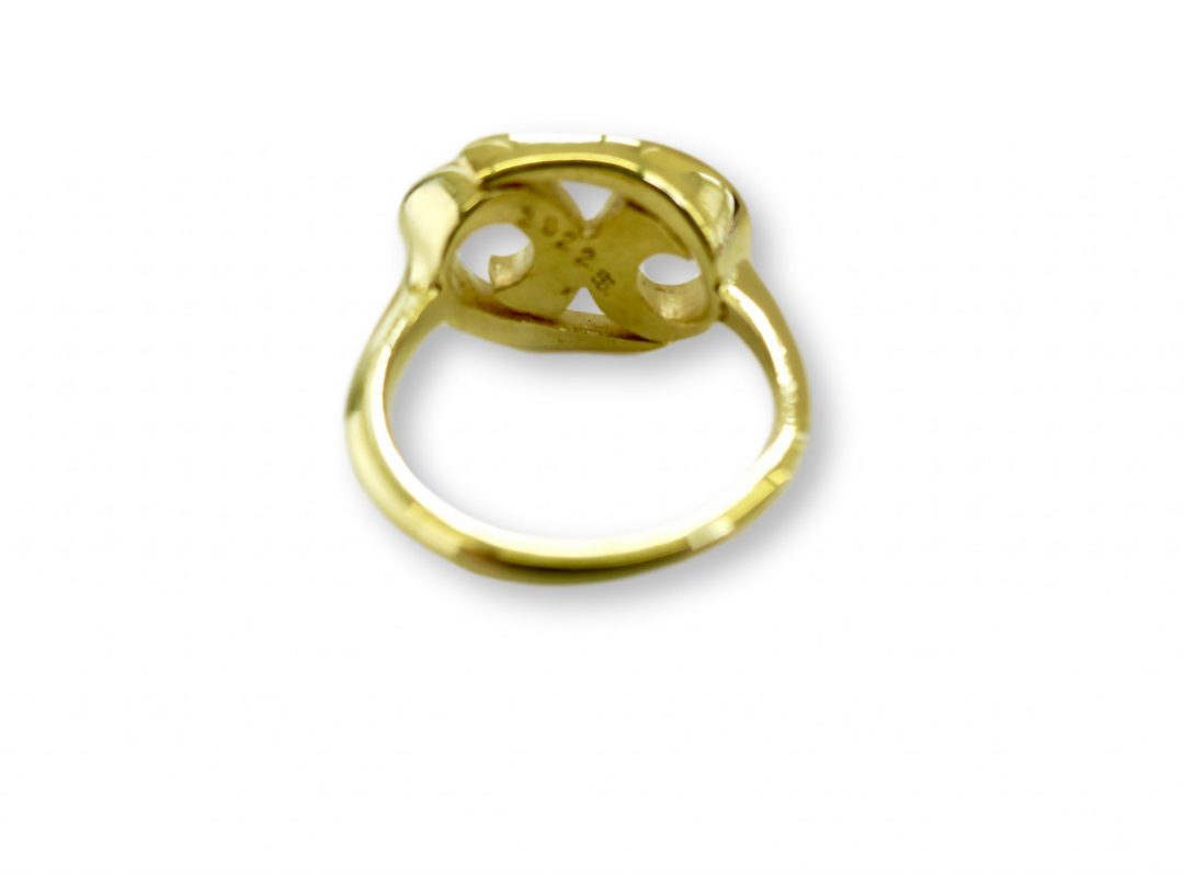 1970s Cartier Gold Zodiac Ring Cancer - Image 5