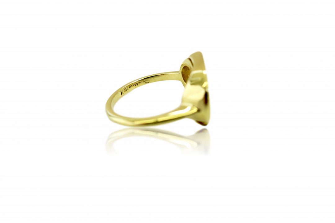 1970s Cartier Gold Zodiac Ring Cancer - Image 4