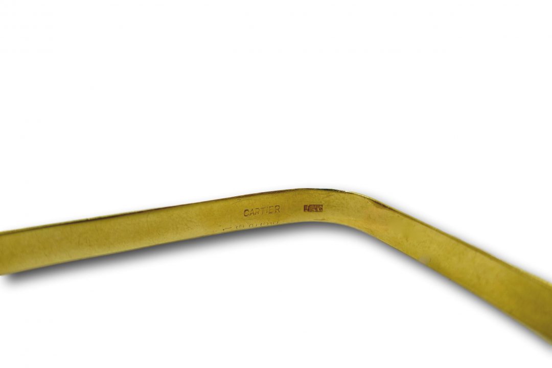 Cartier Square Gold Bangle Bracelet, 1970s - Image 3