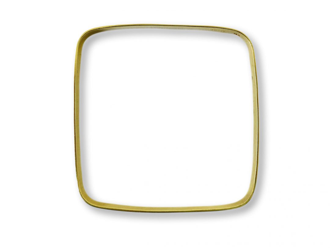 Cartier Square Gold Bangle Bracelet, 1970s - Image 2